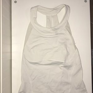 LULULEMON WHITE TANK TOP